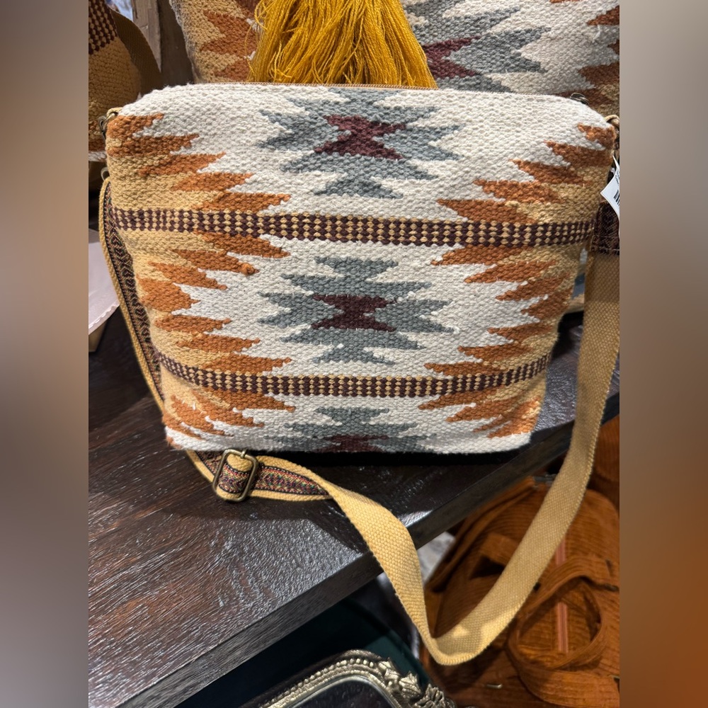 Bohemian Patterned Crossbody Bag